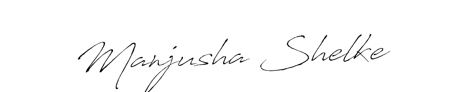 Antro_Vectra is a professional signature style that is perfect for those who want to add a touch of class to their signature. It is also a great choice for those who want to make their signature more unique. Get Manjusha Shelke name to fancy signature for free. Manjusha Shelke signature style 6 images and pictures png