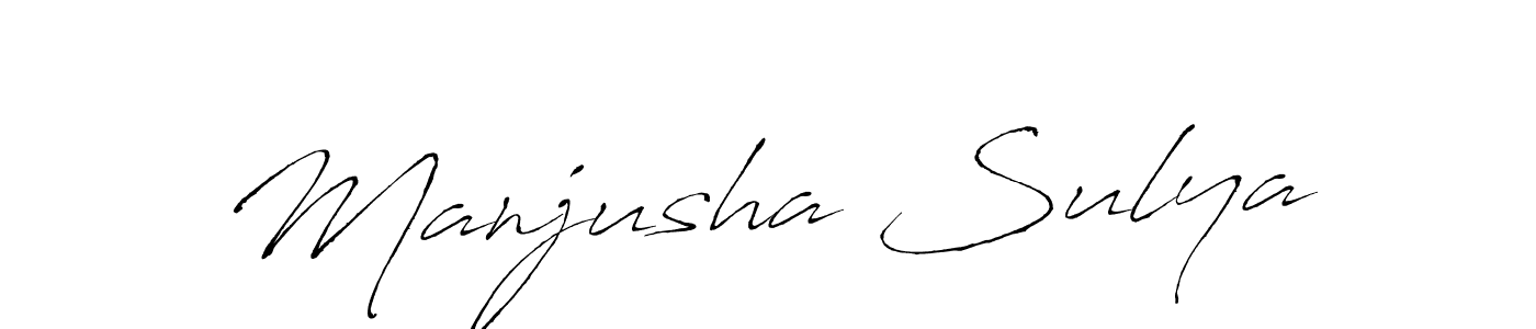 See photos of Manjusha Sulya official signature by Spectra . Check more albums & portfolios. Read reviews & check more about Antro_Vectra font. Manjusha Sulya signature style 6 images and pictures png