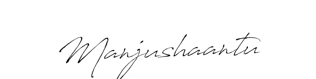 You should practise on your own different ways (Antro_Vectra) to write your name (Manjushaantu) in signature. don't let someone else do it for you. Manjushaantu signature style 6 images and pictures png