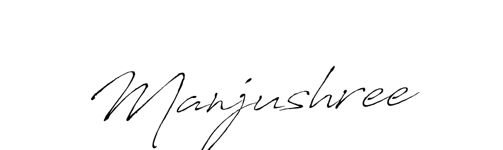 You should practise on your own different ways (Antro_Vectra) to write your name (Manjushree) in signature. don't let someone else do it for you. Manjushree signature style 6 images and pictures png