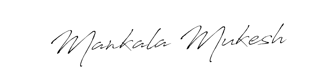 Create a beautiful signature design for name Mankala Mukesh. With this signature (Antro_Vectra) fonts, you can make a handwritten signature for free. Mankala Mukesh signature style 6 images and pictures png