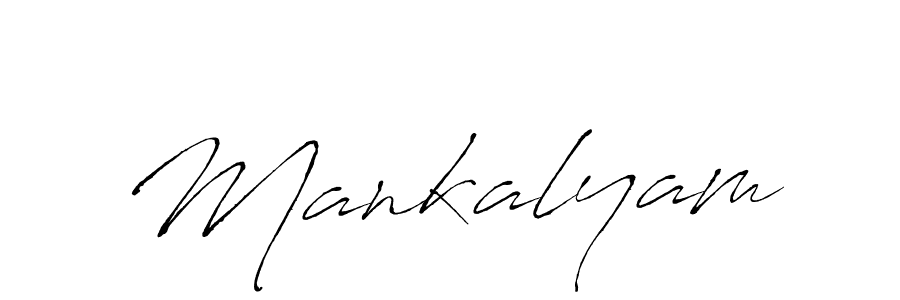 Use a signature maker to create a handwritten signature online. With this signature software, you can design (Antro_Vectra) your own signature for name Mankalyam. Mankalyam signature style 6 images and pictures png