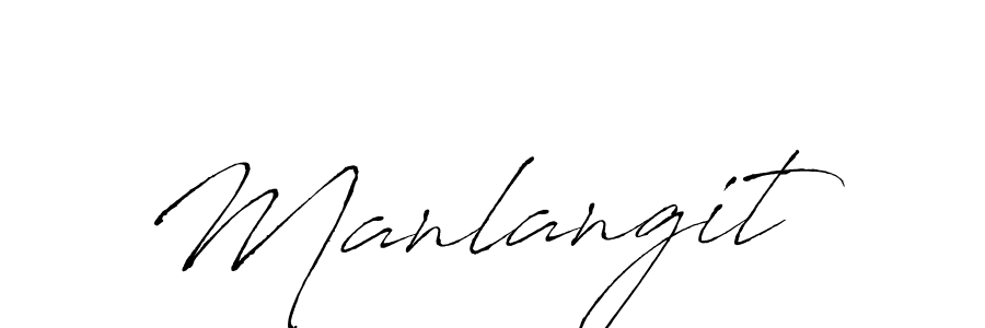 How to make Manlangit name signature. Use Antro_Vectra style for creating short signs online. This is the latest handwritten sign. Manlangit signature style 6 images and pictures png