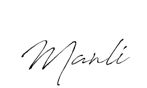 You should practise on your own different ways (Antro_Vectra) to write your name (Manli) in signature. don't let someone else do it for you. Manli signature style 6 images and pictures png