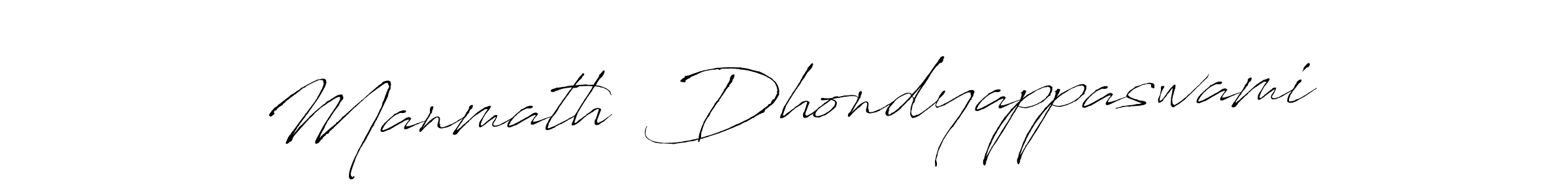 Use a signature maker to create a handwritten signature online. With this signature software, you can design (Antro_Vectra) your own signature for name Manmath  Dhondyappaswami. Manmath  Dhondyappaswami signature style 6 images and pictures png