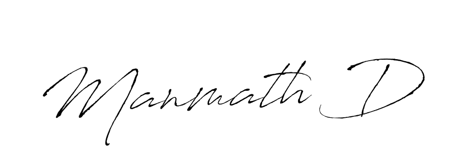 Make a beautiful signature design for name Manmath D. Use this online signature maker to create a handwritten signature for free. Manmath D signature style 6 images and pictures png