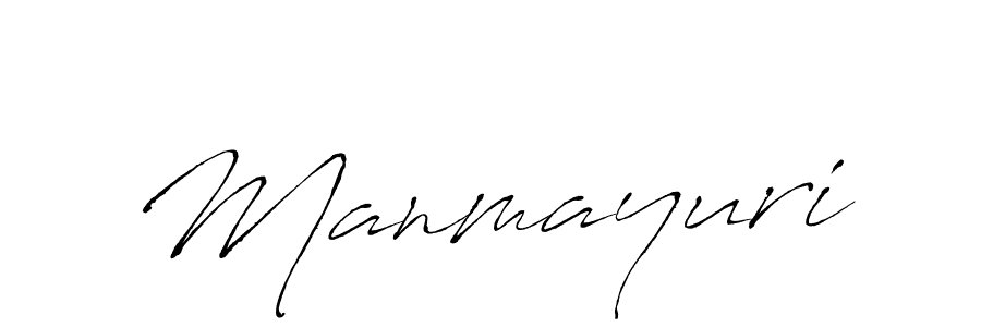 How to make Manmayuri name signature. Use Antro_Vectra style for creating short signs online. This is the latest handwritten sign. Manmayuri signature style 6 images and pictures png