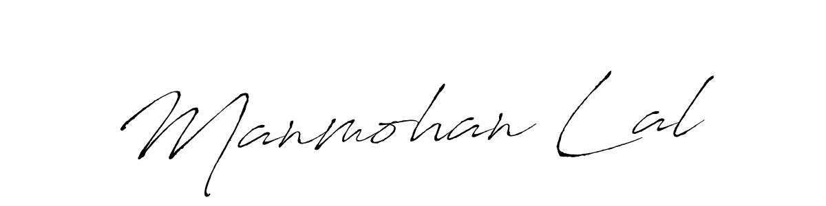 Make a beautiful signature design for name Manmohan Lal. With this signature (Antro_Vectra) style, you can create a handwritten signature for free. Manmohan Lal signature style 6 images and pictures png