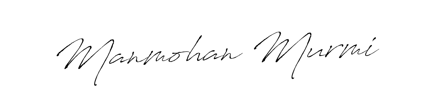 Design your own signature with our free online signature maker. With this signature software, you can create a handwritten (Antro_Vectra) signature for name Manmohan Murmi. Manmohan Murmi signature style 6 images and pictures png