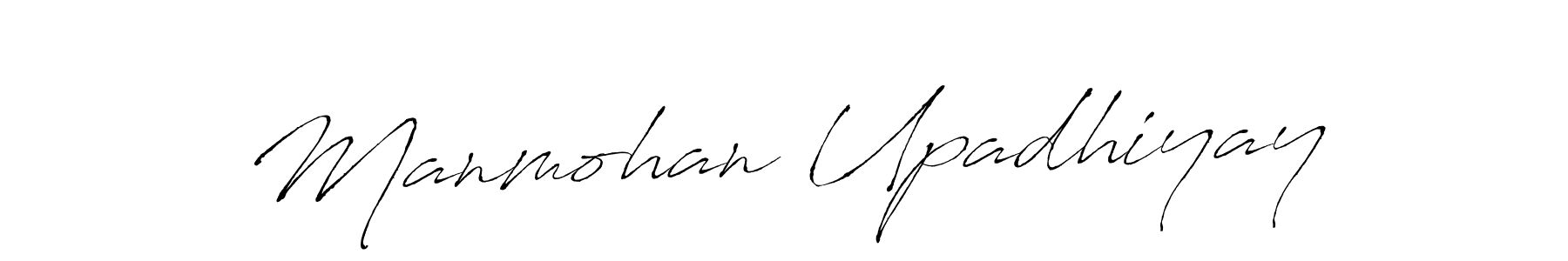 Also You can easily find your signature by using the search form. We will create Manmohan Upadhiyay name handwritten signature images for you free of cost using Antro_Vectra sign style. Manmohan Upadhiyay signature style 6 images and pictures png