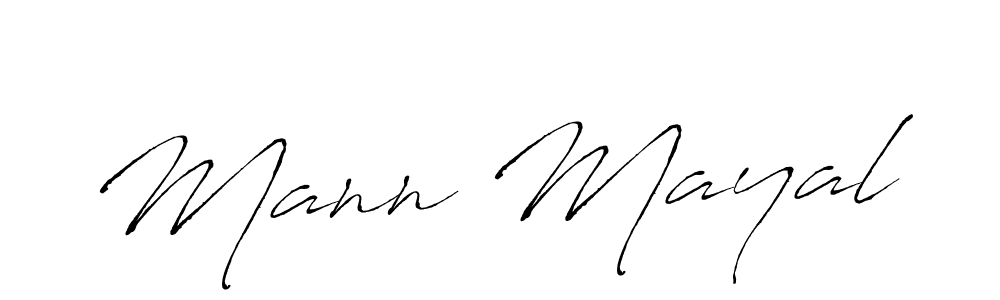 Create a beautiful signature design for name Mann Mayal. With this signature (Antro_Vectra) fonts, you can make a handwritten signature for free. Mann Mayal signature style 6 images and pictures png