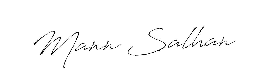 Make a beautiful signature design for name Mann Salhan. Use this online signature maker to create a handwritten signature for free. Mann Salhan signature style 6 images and pictures png