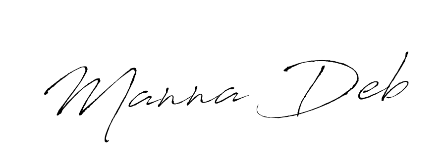 You can use this online signature creator to create a handwritten signature for the name Manna Deb. This is the best online autograph maker. Manna Deb signature style 6 images and pictures png