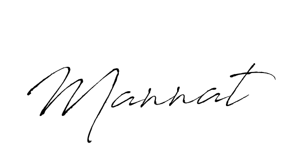 Make a beautiful signature design for name Mannat. With this signature (Antro_Vectra) style, you can create a handwritten signature for free. Mannat signature style 6 images and pictures png