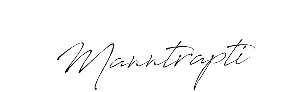 Create a beautiful signature design for name Manntrapti. With this signature (Antro_Vectra) fonts, you can make a handwritten signature for free. Manntrapti signature style 6 images and pictures png