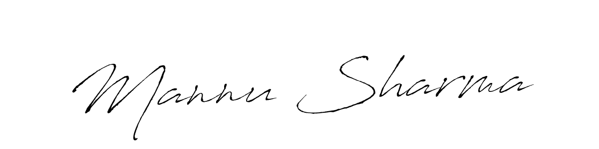 Once you've used our free online signature maker to create your best signature Antro_Vectra style, it's time to enjoy all of the benefits that Mannu Sharma name signing documents. Mannu Sharma signature style 6 images and pictures png