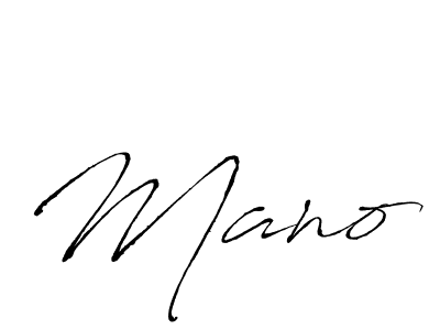 Use a signature maker to create a handwritten signature online. With this signature software, you can design (Antro_Vectra) your own signature for name Mano. Mano signature style 6 images and pictures png
