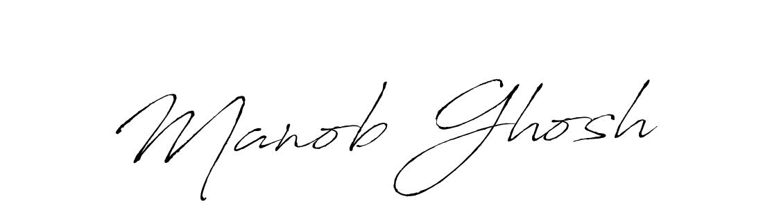 if you are searching for the best signature style for your name Manob Ghosh. so please give up your signature search. here we have designed multiple signature styles  using Antro_Vectra. Manob Ghosh signature style 6 images and pictures png