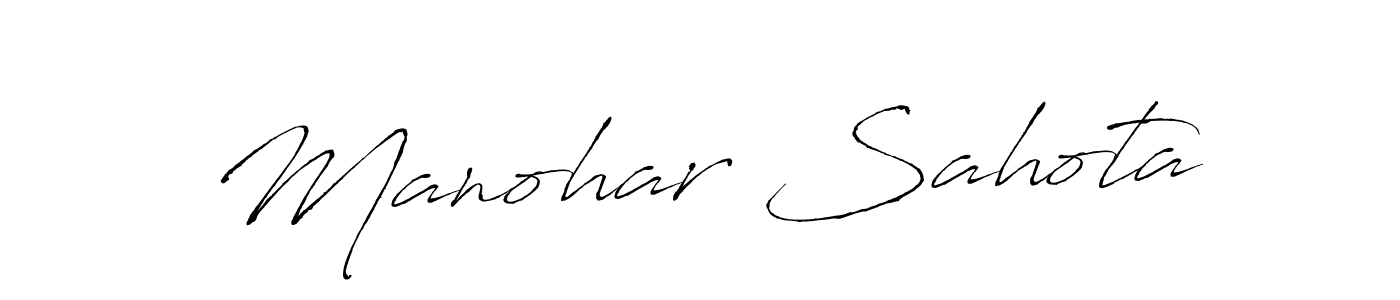 Once you've used our free online signature maker to create your best signature Antro_Vectra style, it's time to enjoy all of the benefits that Manohar Sahota name signing documents. Manohar Sahota signature style 6 images and pictures png