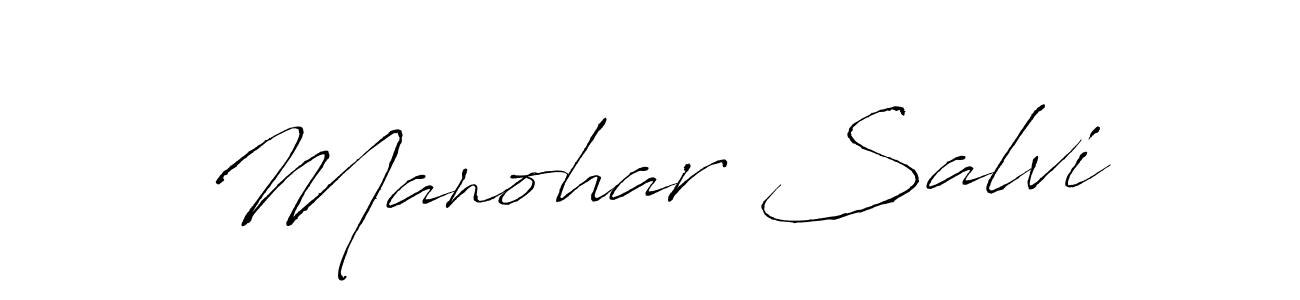 Best and Professional Signature Style for Manohar Salvi. Antro_Vectra Best Signature Style Collection. Manohar Salvi signature style 6 images and pictures png