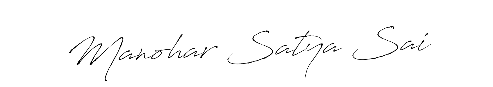 The best way (Antro_Vectra) to make a short signature is to pick only two or three words in your name. The name Manohar Satya Sai include a total of six letters. For converting this name. Manohar Satya Sai signature style 6 images and pictures png