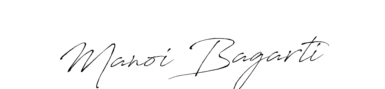 Also we have Manoi Bagarti name is the best signature style. Create professional handwritten signature collection using Antro_Vectra autograph style. Manoi Bagarti signature style 6 images and pictures png