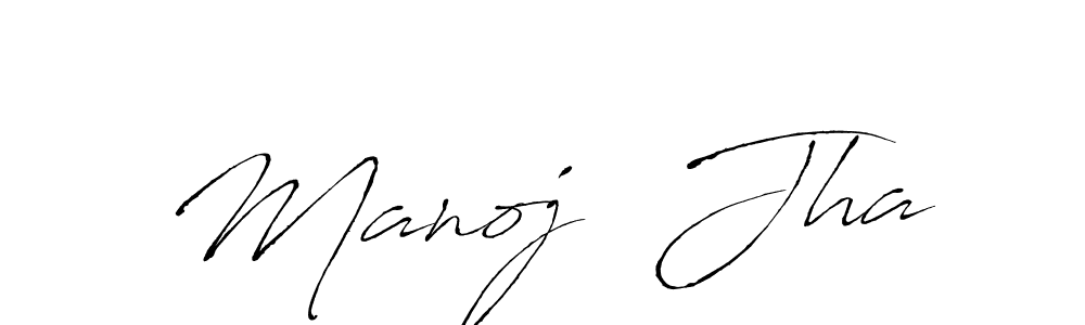 Similarly Antro_Vectra is the best handwritten signature design. Signature creator online .You can use it as an online autograph creator for name Manoj  Jha. Manoj  Jha signature style 6 images and pictures png