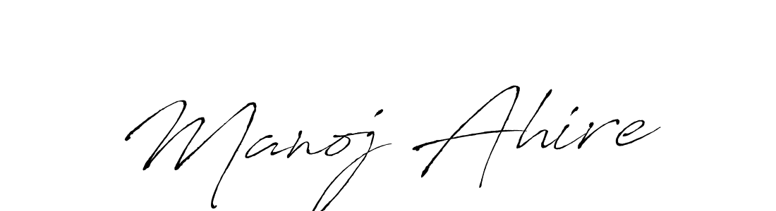 How to Draw Manoj Ahire signature style? Antro_Vectra is a latest design signature styles for name Manoj Ahire. Manoj Ahire signature style 6 images and pictures png