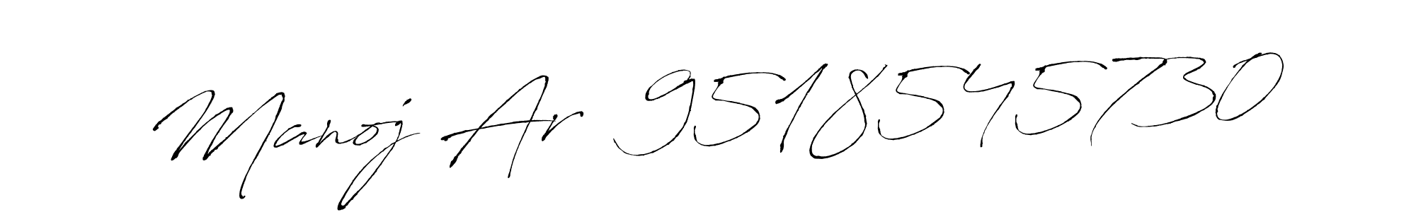Make a short Manoj Ar  9518545730 signature style. Manage your documents anywhere anytime using Antro_Vectra. Create and add eSignatures, submit forms, share and send files easily. Manoj Ar  9518545730 signature style 6 images and pictures png