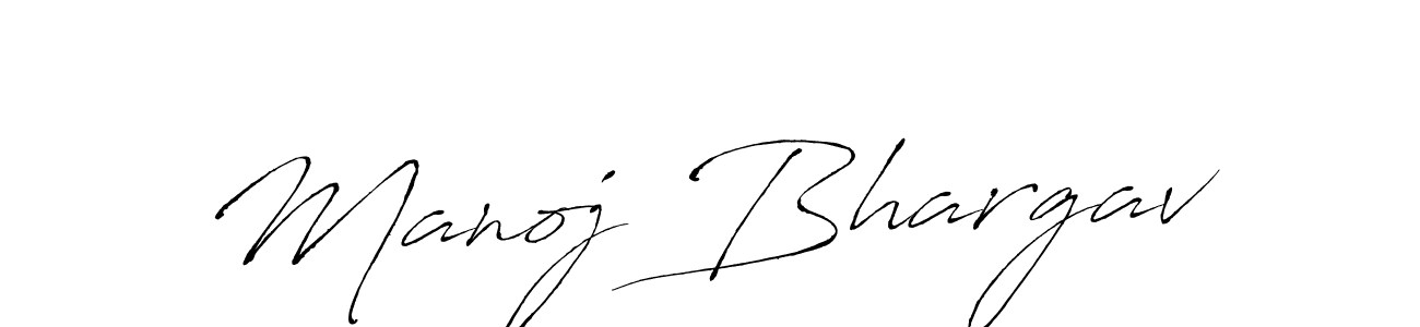 Also we have Manoj Bhargav name is the best signature style. Create professional handwritten signature collection using Antro_Vectra autograph style. Manoj Bhargav signature style 6 images and pictures png