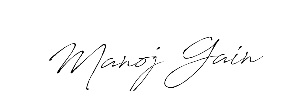 See photos of Manoj Gain official signature by Spectra . Check more albums & portfolios. Read reviews & check more about Antro_Vectra font. Manoj Gain signature style 6 images and pictures png