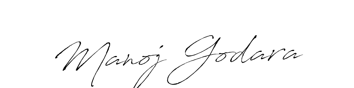 Use a signature maker to create a handwritten signature online. With this signature software, you can design (Antro_Vectra) your own signature for name Manoj Godara. Manoj Godara signature style 6 images and pictures png