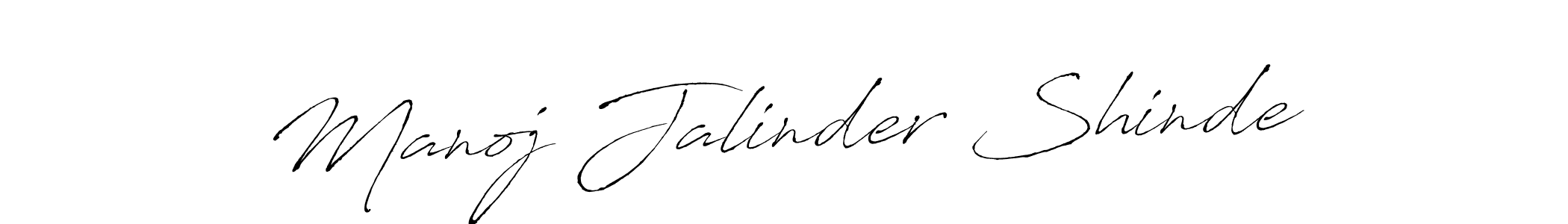 You should practise on your own different ways (Antro_Vectra) to write your name (Manoj Jalinder Shinde) in signature. don't let someone else do it for you. Manoj Jalinder Shinde signature style 6 images and pictures png