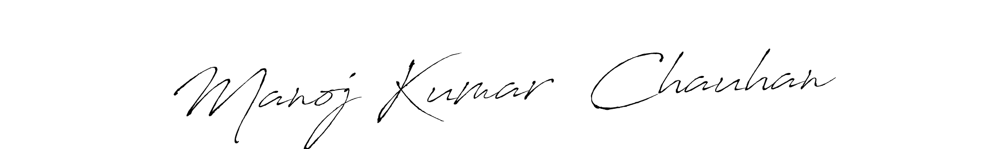 Once you've used our free online signature maker to create your best signature Antro_Vectra style, it's time to enjoy all of the benefits that Manoj Kumar  Chauhan name signing documents. Manoj Kumar  Chauhan signature style 6 images and pictures png