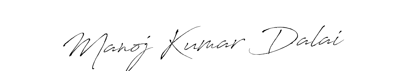 Make a beautiful signature design for name Manoj Kumar Dalai. With this signature (Antro_Vectra) style, you can create a handwritten signature for free. Manoj Kumar Dalai signature style 6 images and pictures png