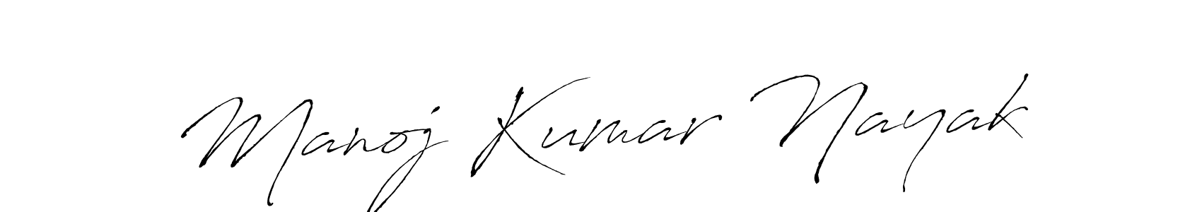 Also we have Manoj Kumar Nayak name is the best signature style. Create professional handwritten signature collection using Antro_Vectra autograph style. Manoj Kumar Nayak signature style 6 images and pictures png