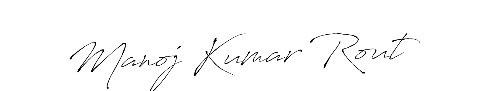 Use a signature maker to create a handwritten signature online. With this signature software, you can design (Antro_Vectra) your own signature for name Manoj Kumar Rout. Manoj Kumar Rout signature style 6 images and pictures png