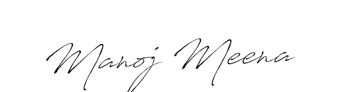 This is the best signature style for the Manoj Meena name. Also you like these signature font (Antro_Vectra). Mix name signature. Manoj Meena signature style 6 images and pictures png