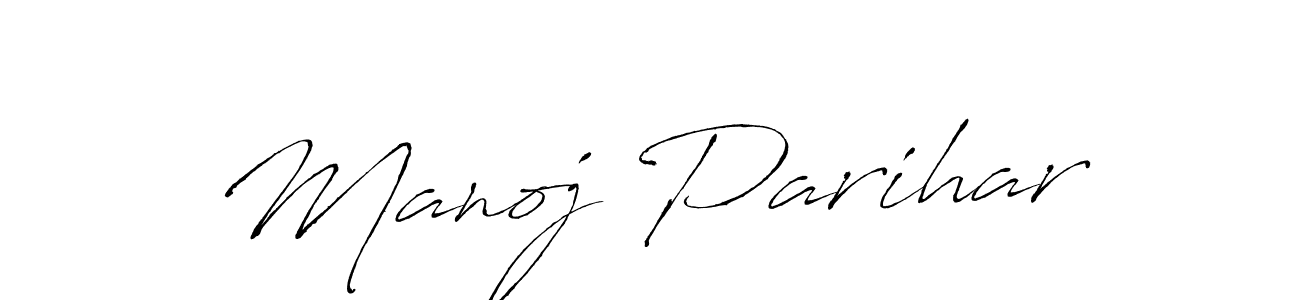 Similarly Antro_Vectra is the best handwritten signature design. Signature creator online .You can use it as an online autograph creator for name Manoj Parihar. Manoj Parihar signature style 6 images and pictures png