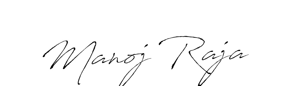 How to make Manoj Raja signature? Antro_Vectra is a professional autograph style. Create handwritten signature for Manoj Raja name. Manoj Raja signature style 6 images and pictures png