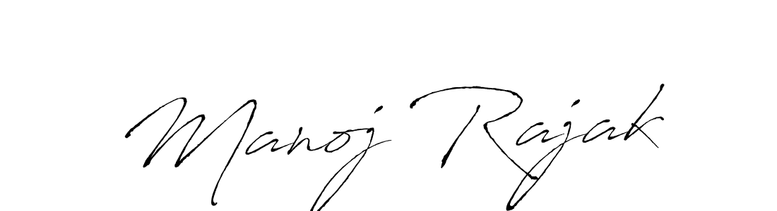 Antro_Vectra is a professional signature style that is perfect for those who want to add a touch of class to their signature. It is also a great choice for those who want to make their signature more unique. Get Manoj Rajak name to fancy signature for free. Manoj Rajak signature style 6 images and pictures png
