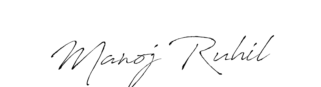 How to Draw Manoj Ruhil signature style? Antro_Vectra is a latest design signature styles for name Manoj Ruhil. Manoj Ruhil signature style 6 images and pictures png