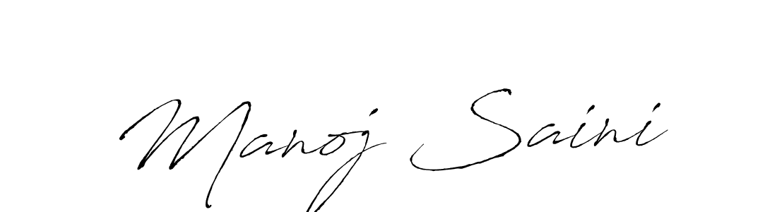 Make a beautiful signature design for name Manoj Saini. Use this online signature maker to create a handwritten signature for free. Manoj Saini signature style 6 images and pictures png