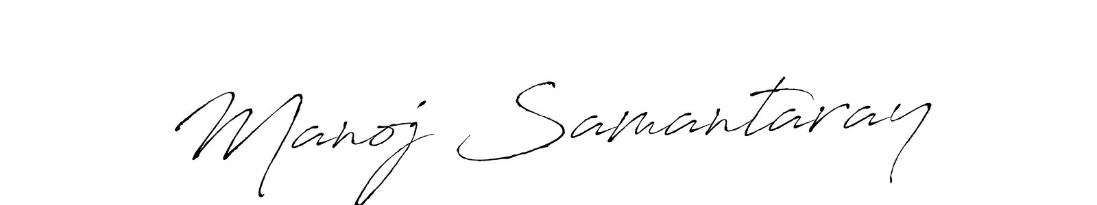 Manoj Samantaray stylish signature style. Best Handwritten Sign (Antro_Vectra) for my name. Handwritten Signature Collection Ideas for my name Manoj Samantaray. Manoj Samantaray signature style 6 images and pictures png