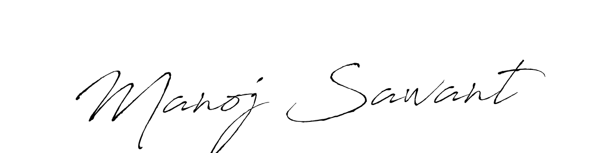 Make a beautiful signature design for name Manoj Sawant. Use this online signature maker to create a handwritten signature for free. Manoj Sawant signature style 6 images and pictures png