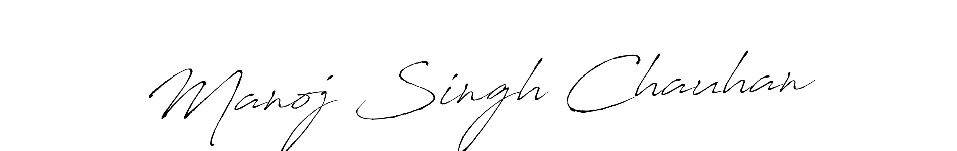 Use a signature maker to create a handwritten signature online. With this signature software, you can design (Antro_Vectra) your own signature for name Manoj Singh Chauhan. Manoj Singh Chauhan signature style 6 images and pictures png