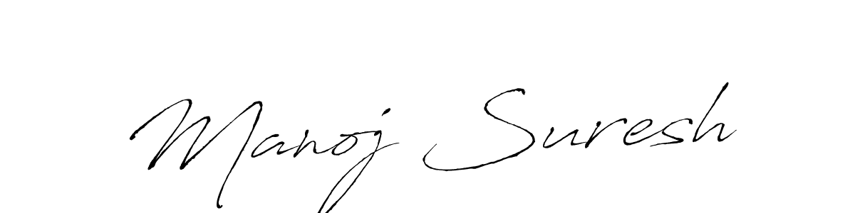 This is the best signature style for the Manoj Suresh name. Also you like these signature font (Antro_Vectra). Mix name signature. Manoj Suresh signature style 6 images and pictures png