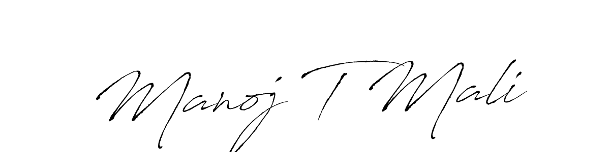 Once you've used our free online signature maker to create your best signature Antro_Vectra style, it's time to enjoy all of the benefits that Manoj T Mali name signing documents. Manoj T Mali signature style 6 images and pictures png
