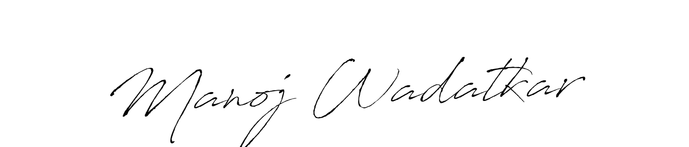 if you are searching for the best signature style for your name Manoj Wadatkar. so please give up your signature search. here we have designed multiple signature styles  using Antro_Vectra. Manoj Wadatkar signature style 6 images and pictures png