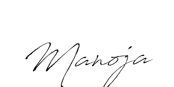 How to make Manoja signature? Antro_Vectra is a professional autograph style. Create handwritten signature for Manoja name. Manoja signature style 6 images and pictures png